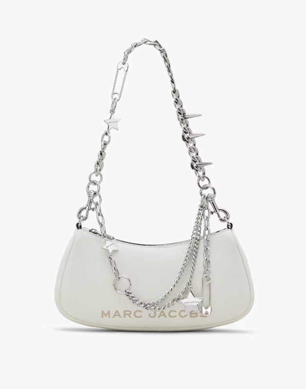 Star Charm Shoulder Bag Marc Jacobs wht
